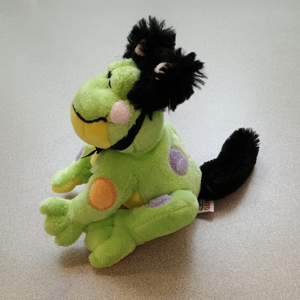 Ganz Halloween frog dressup cat sitting plush HW8388 Frabbit 6.5in - Picture 5 of 8
